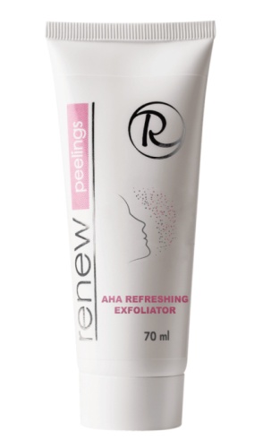 Osvěžující exfoliátor s AHA kyselinami